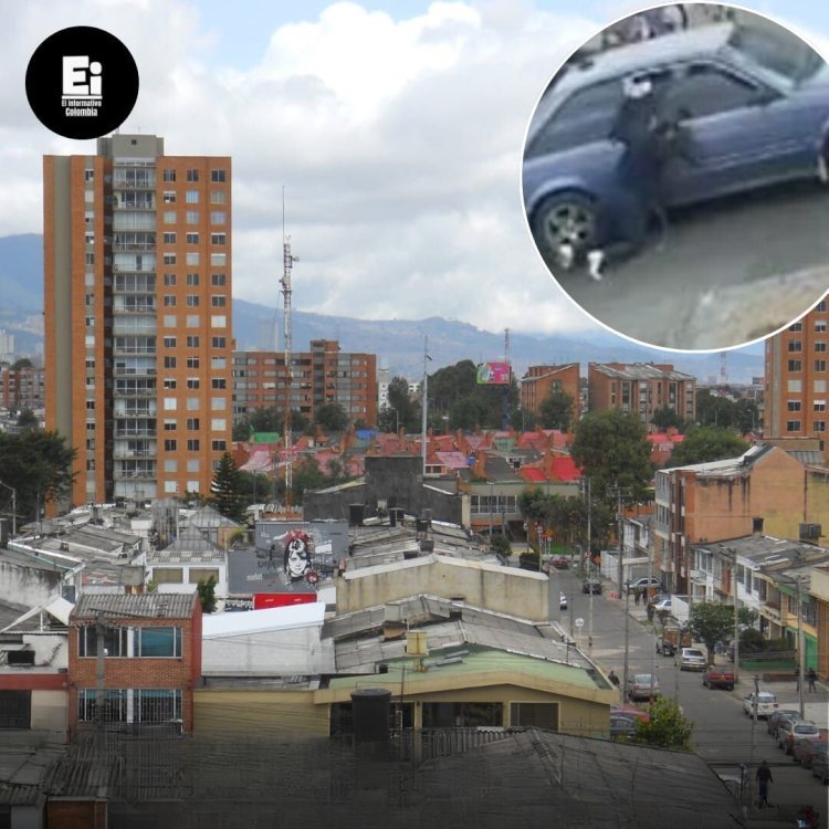 Mujer es arrastrada por delincuentes en Bogotá