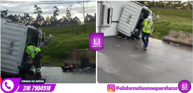 Grave accidente en la vía La Mesa - Mosquera