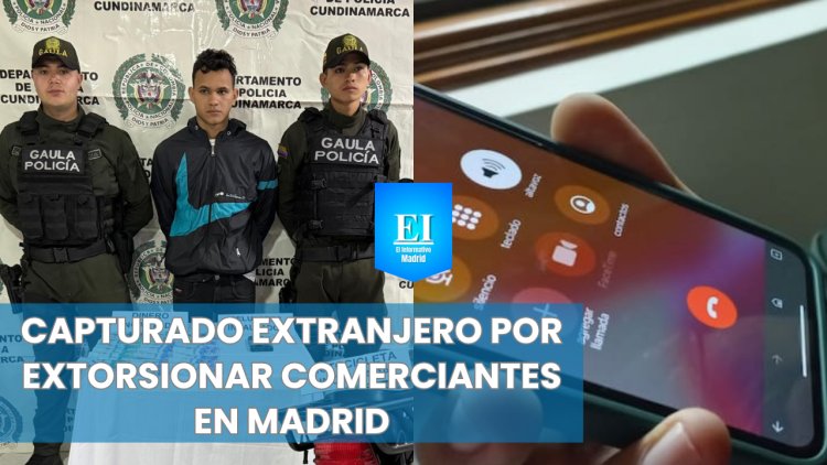 Capturan en Madrid, Cundinamarca a presunta banda de extorsionistas que se hacía pasar por el ‘Tren de Aragua’