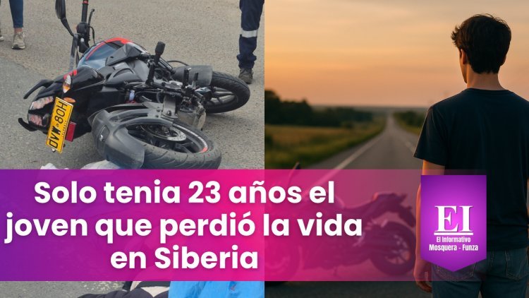 Un sueño que terminó en tragedia: joven de 23 años fallece en accidente en la vía Siberia - Funza