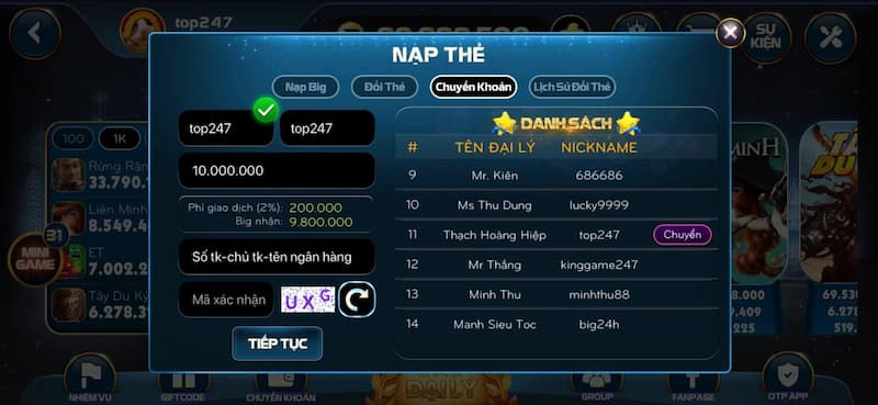 Trải Nghiệm Cổng Game B79 Club Hot Nhất Thị Trường 5 Nạp tiền nhanh chóng và an toàn nhất tại cổng game B79 club